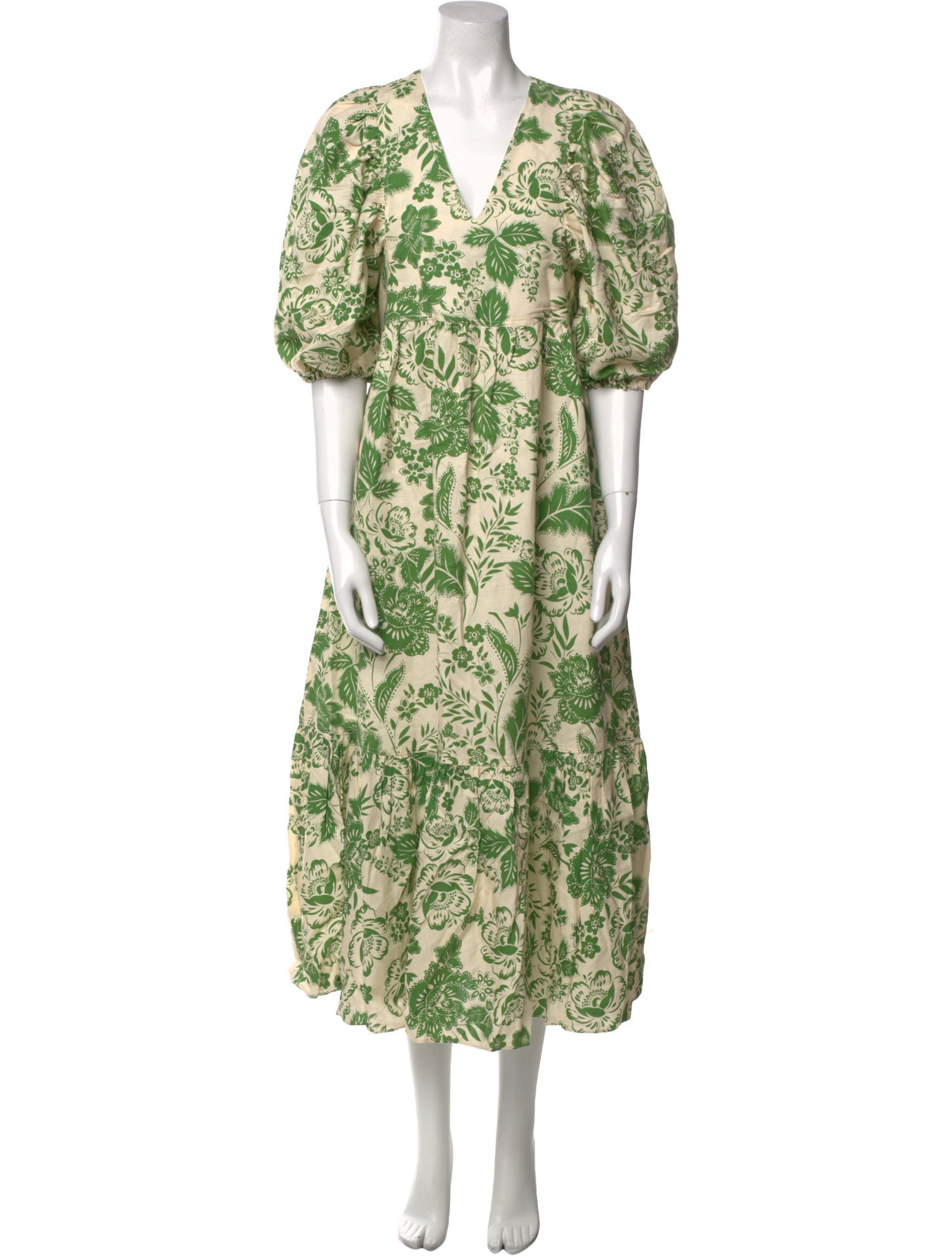 Hunter Bell Floral Print Long Dress