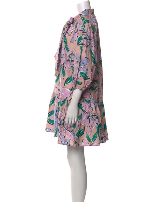 Hunter Bell Printed Mini Dress