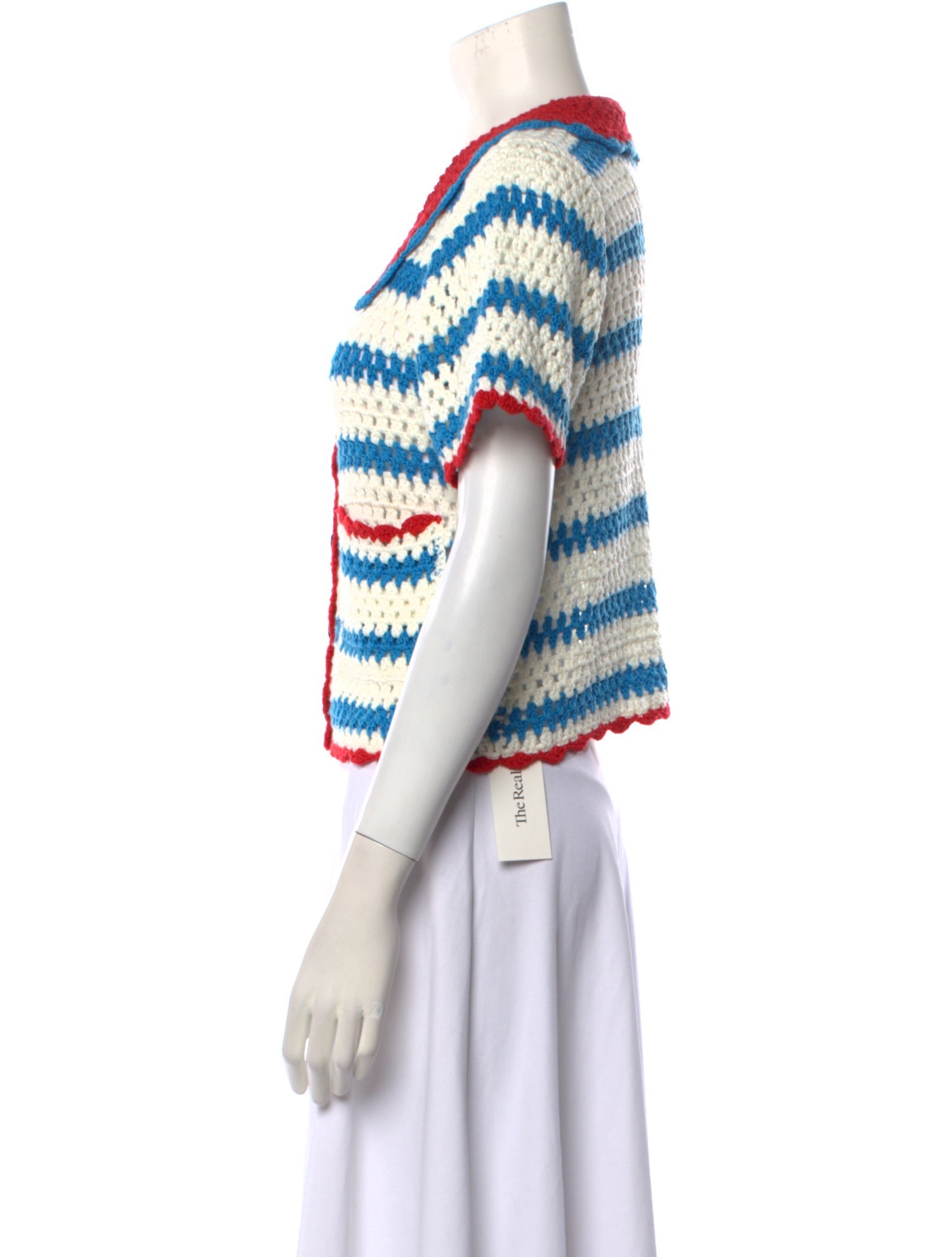Hunter Bell Striped Scoop Neck Sweater