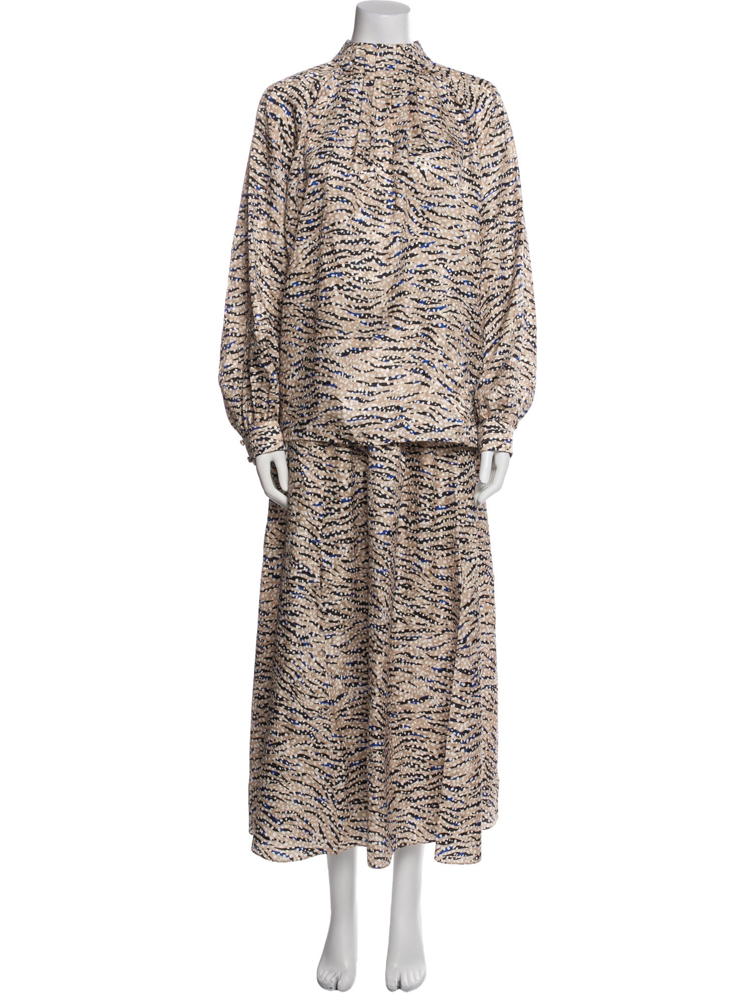 Hunter Bell Silk Printed Skirt Set w/ Tags