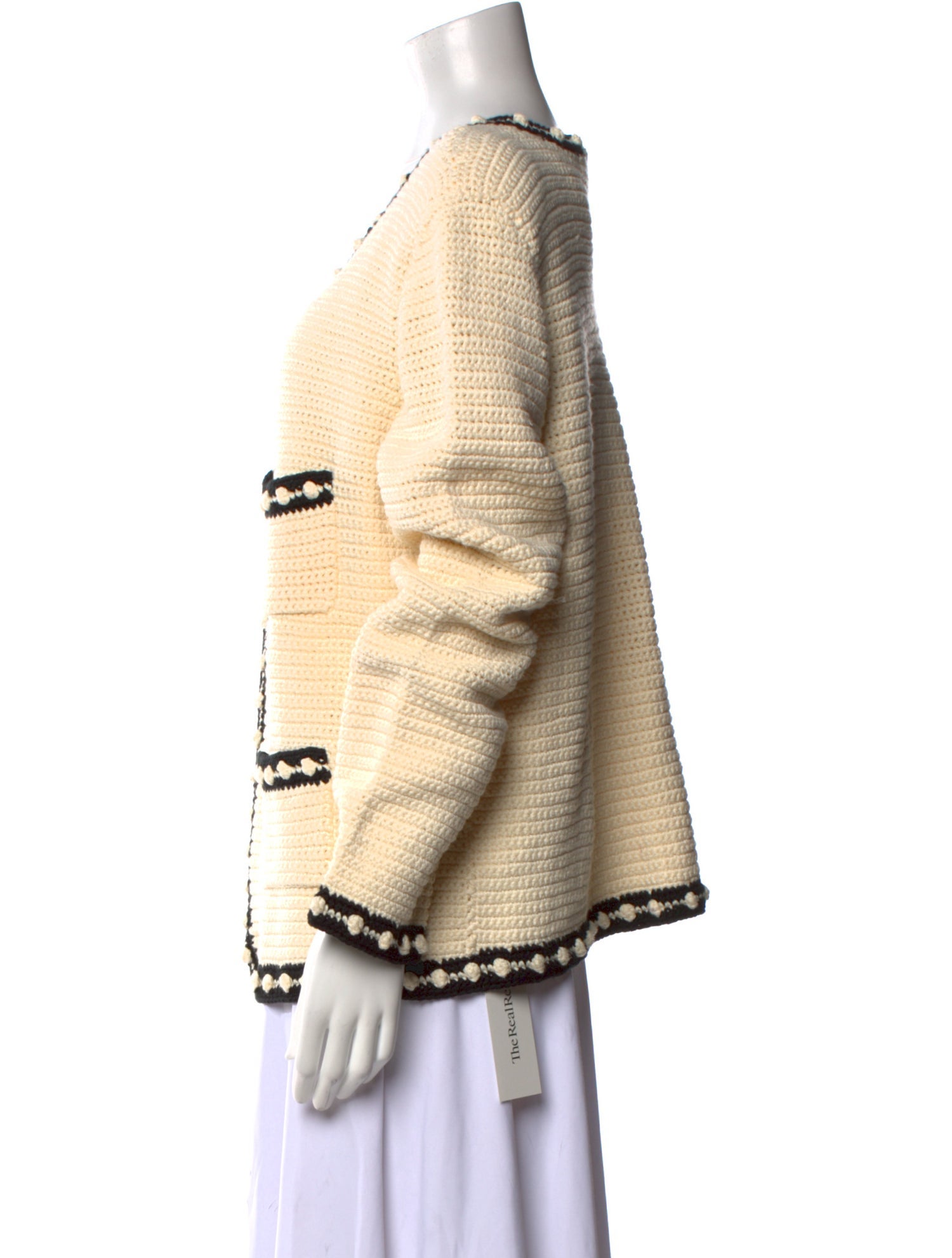 Hunter Bell Striped Scoop Neck Sweater w/ Tags