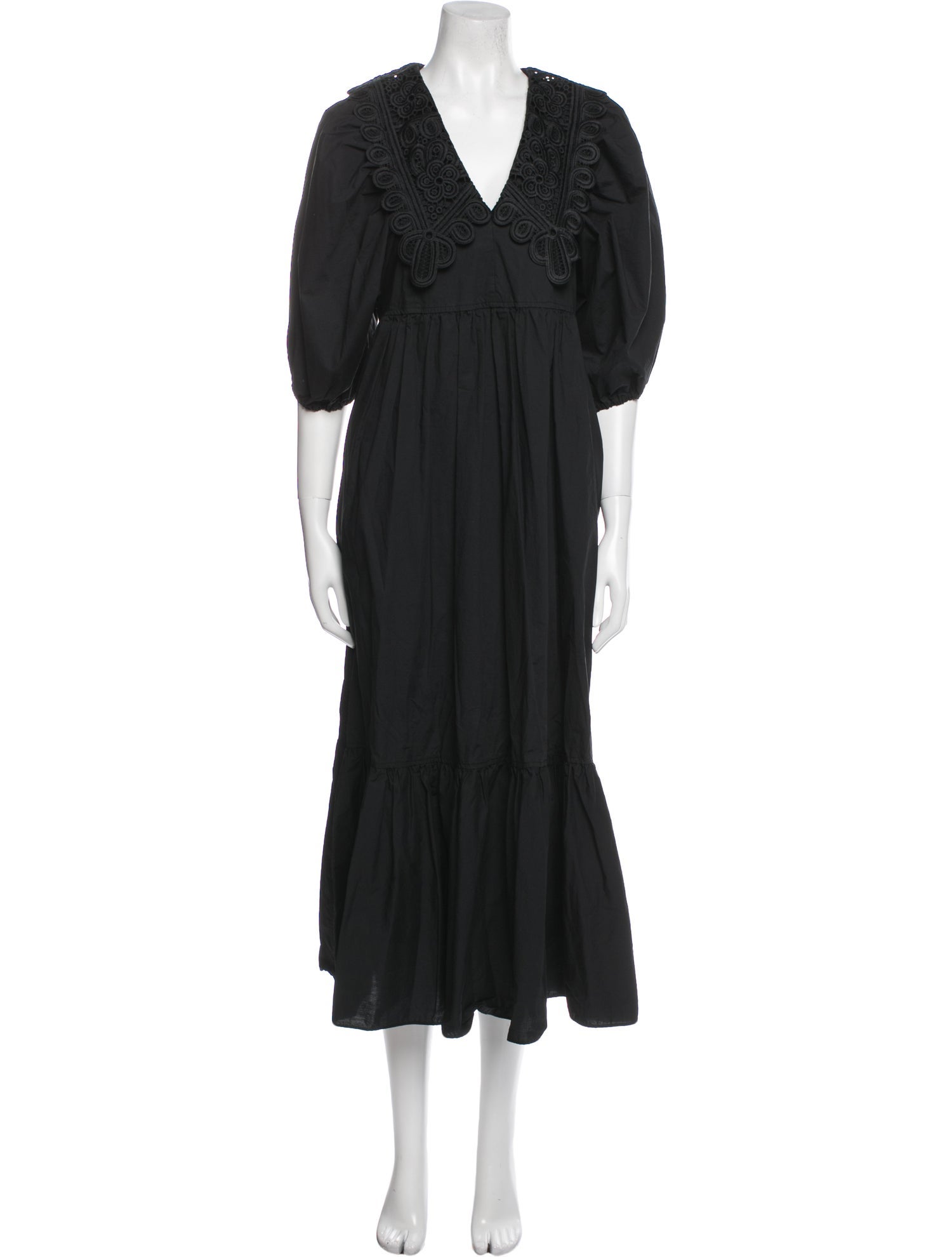 Hunter Bell V-Neck Long Dress