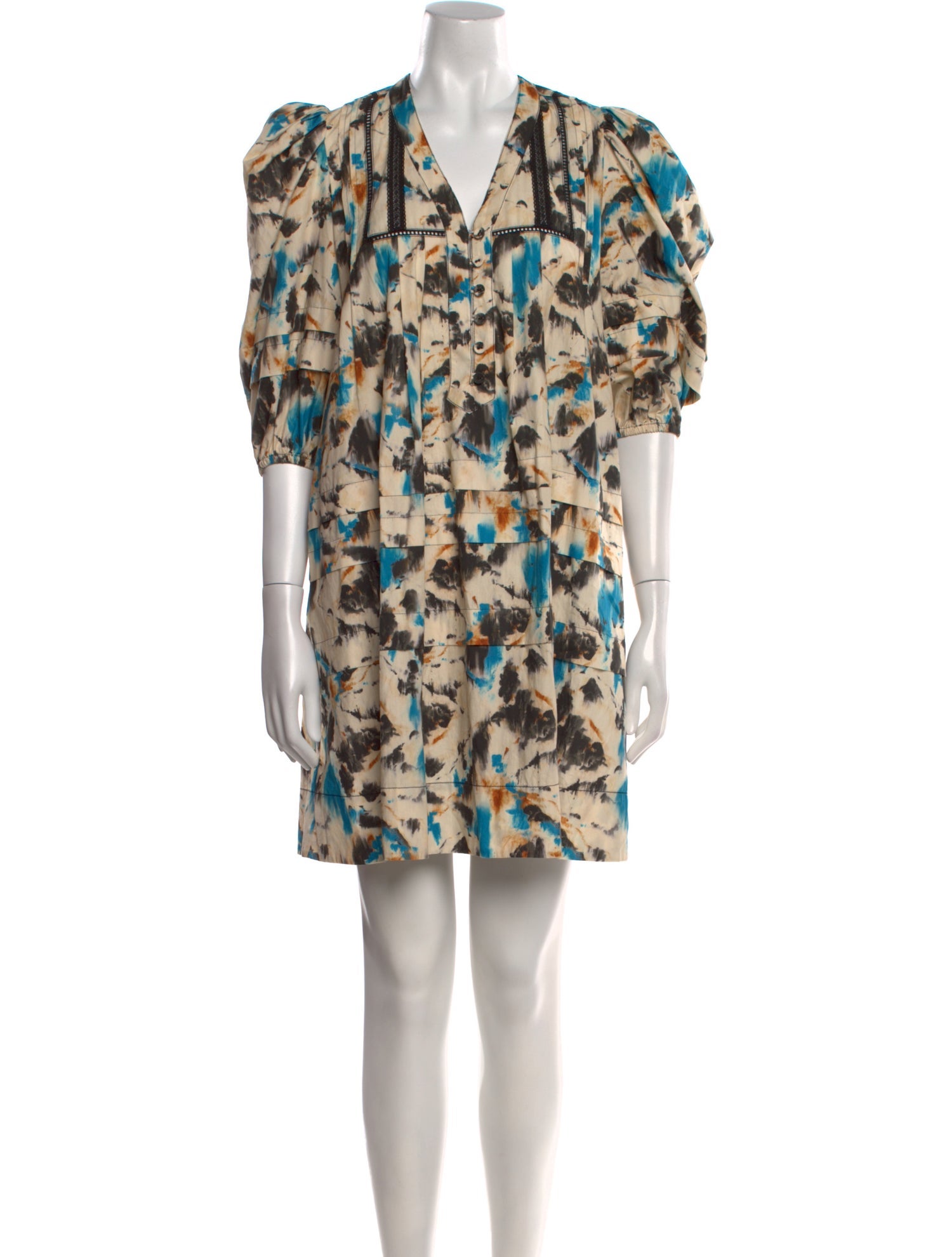 Hunter Bell Printed Mini Dress