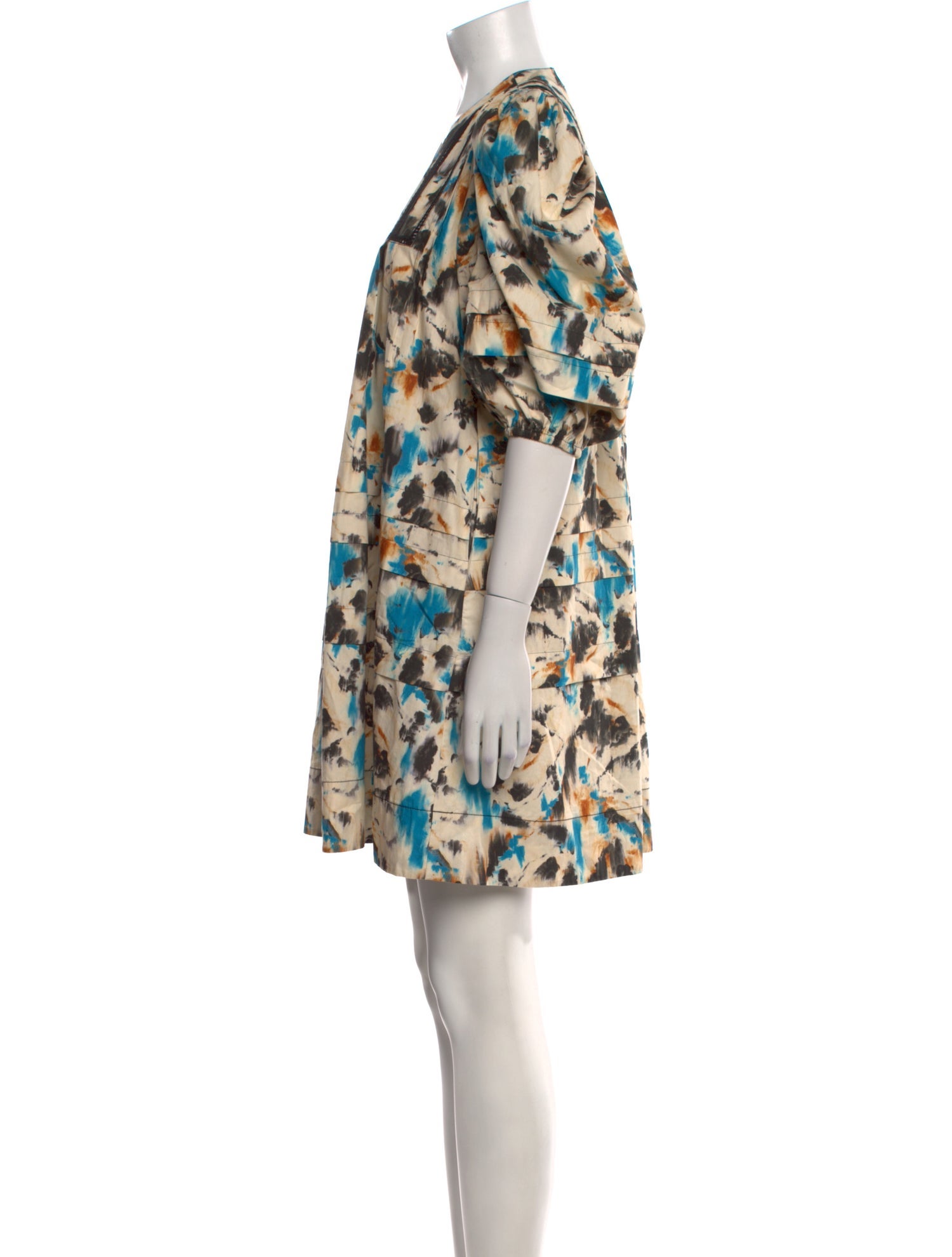 Hunter Bell Printed Mini Dress