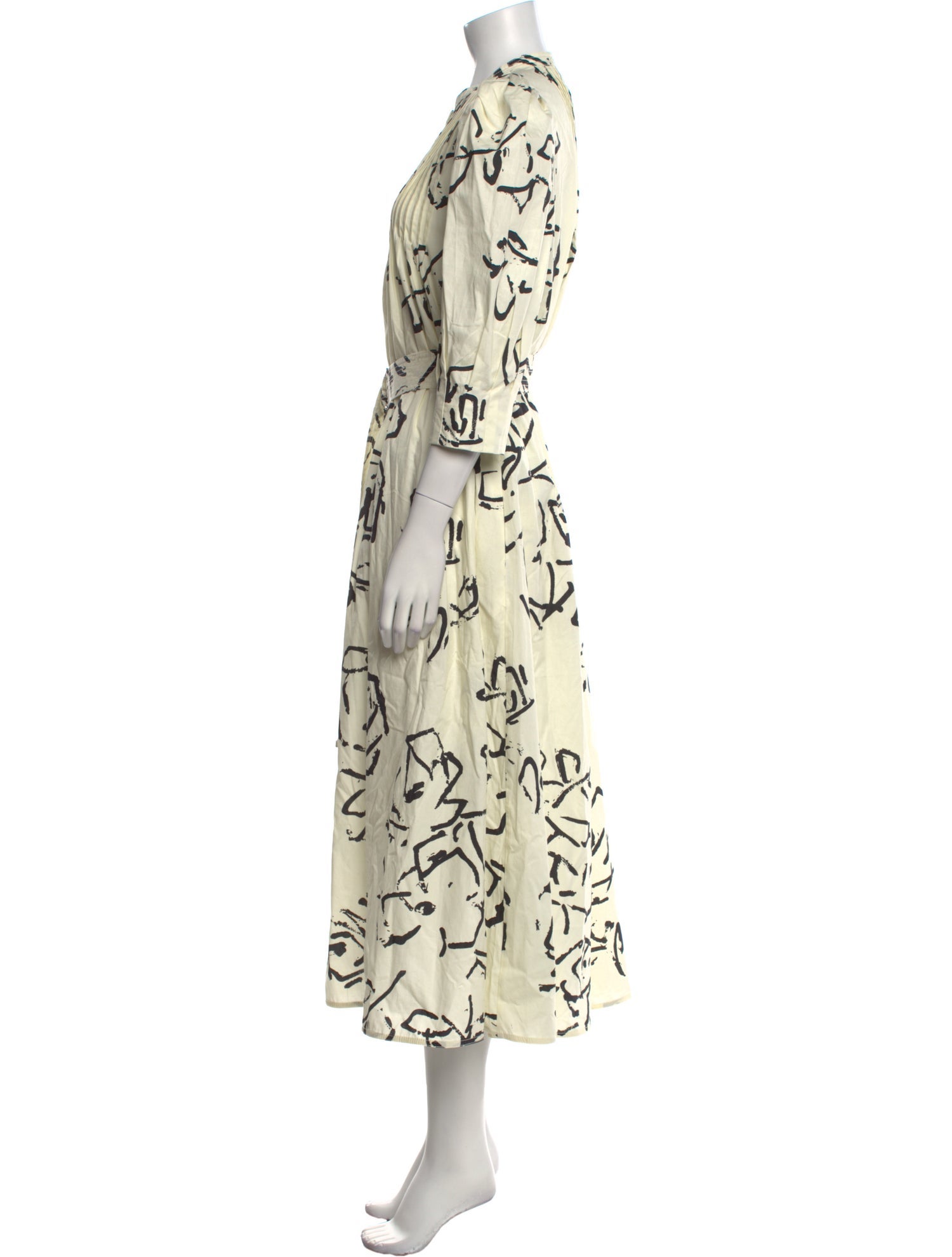 Hunter Bell Printed Long Dress w/ Tags
