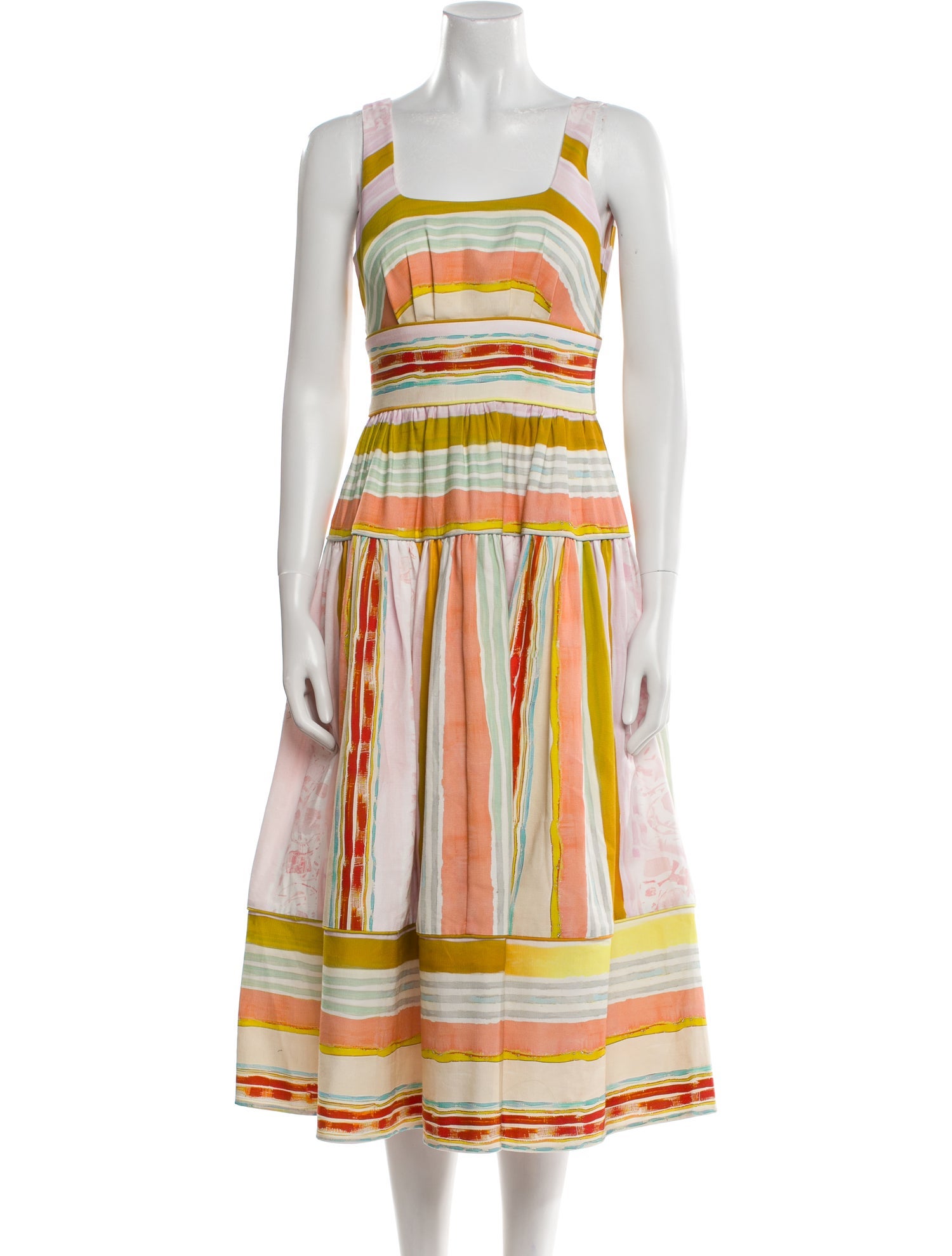 Hunter Bell Striped Long Dress w/ Tags