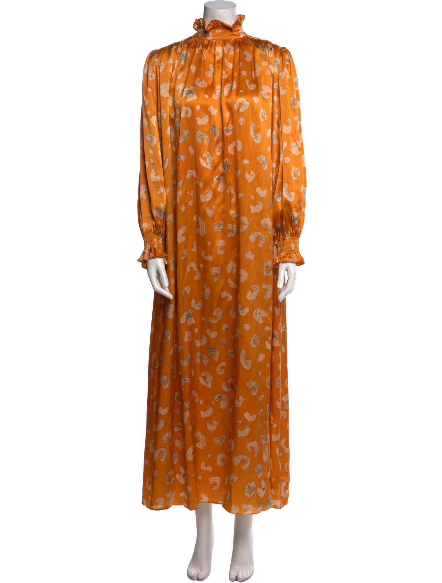 Hunter Bell Silk Long Dress