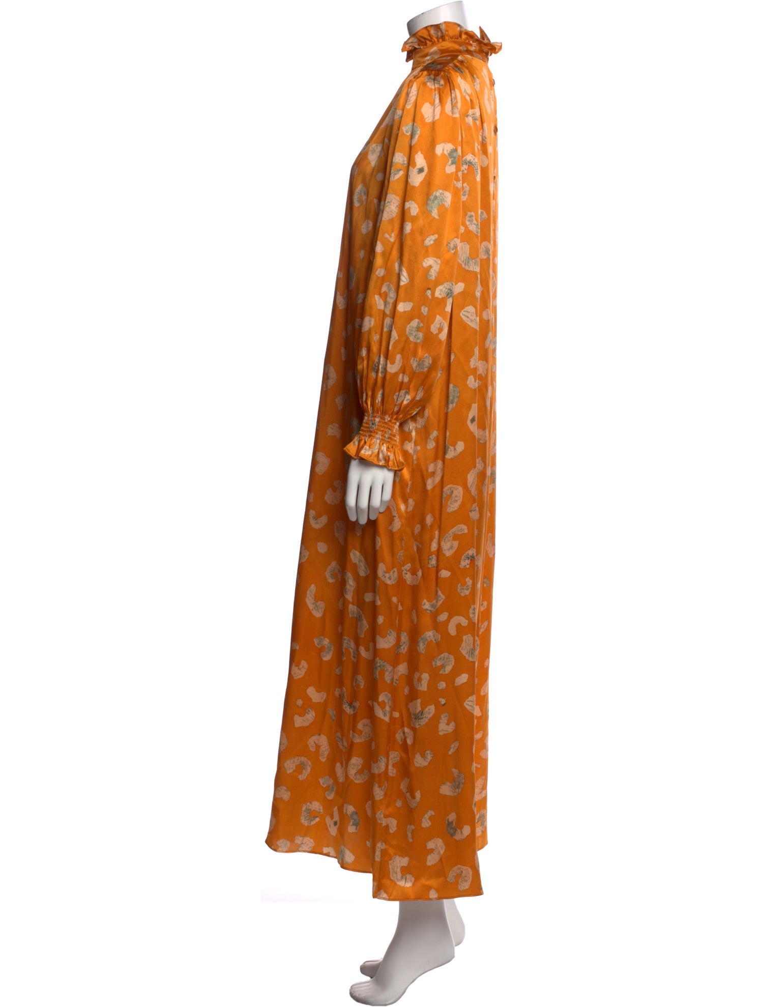 Hunter Bell Silk Long Dress