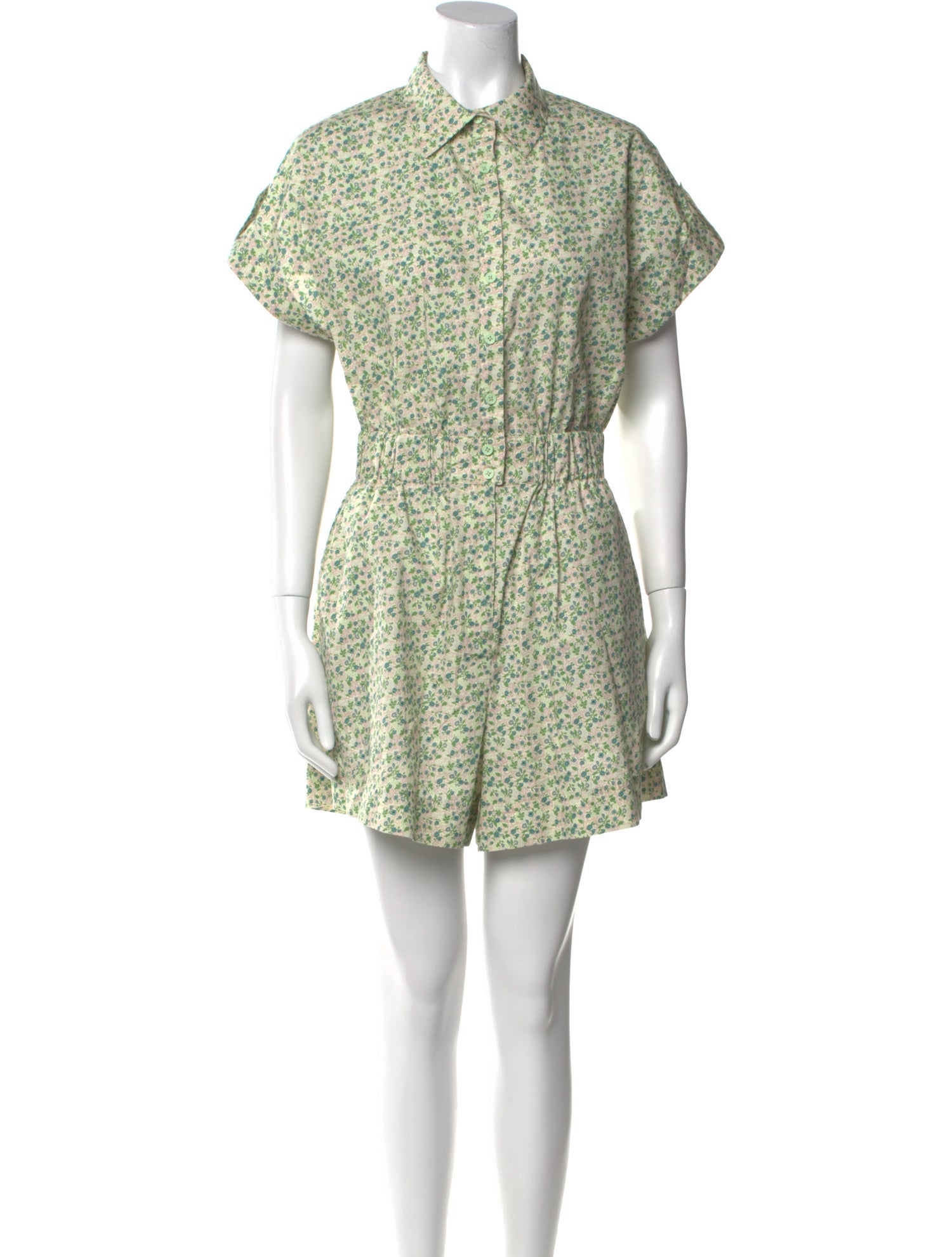 Hunter Bell Floral Print Romper