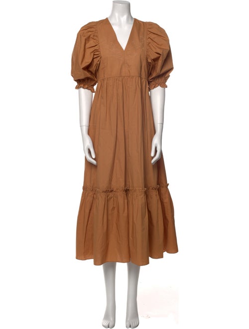 Hunter Bell V-Neck Long Dress