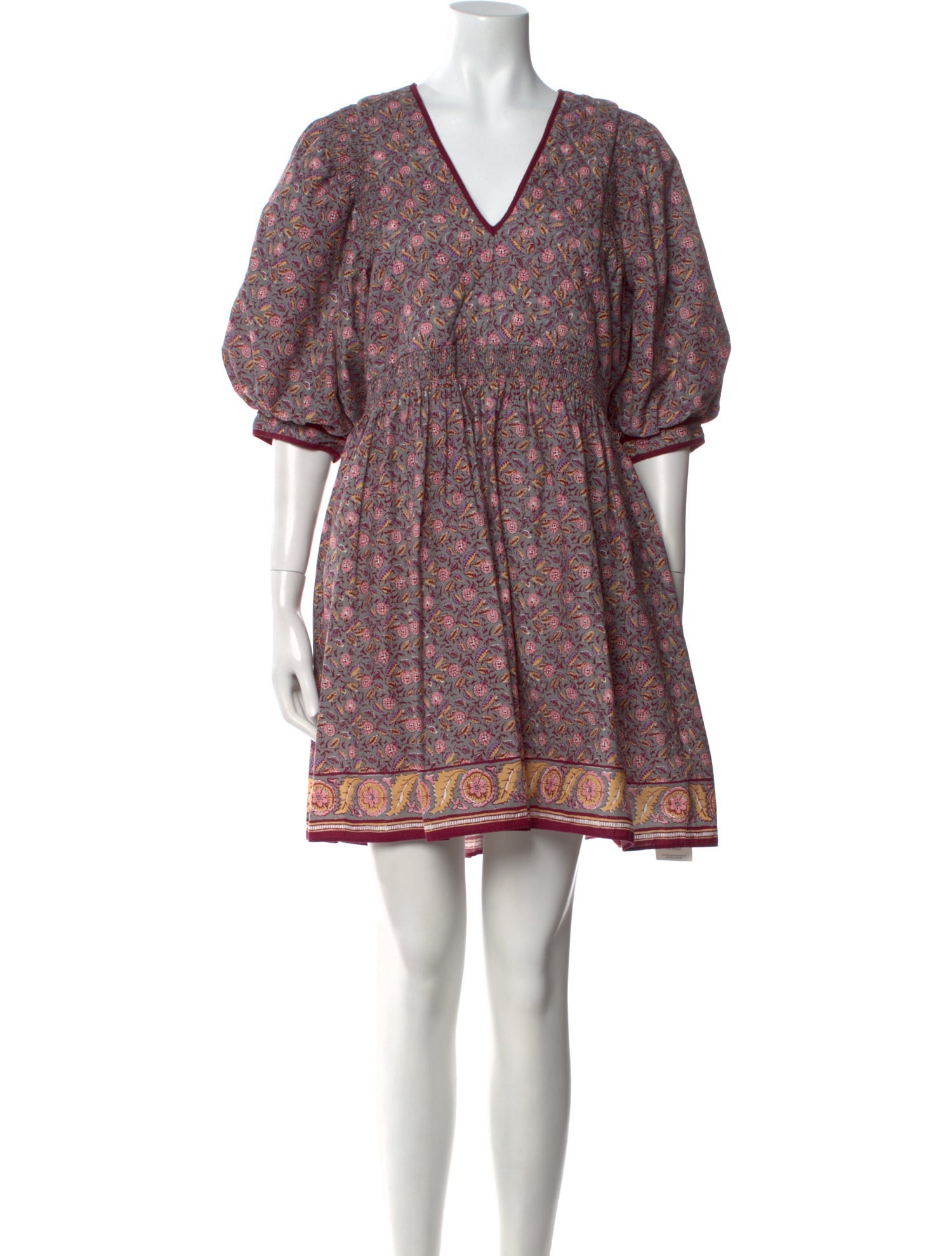 Hunter Bell Floral Print Mini Dress