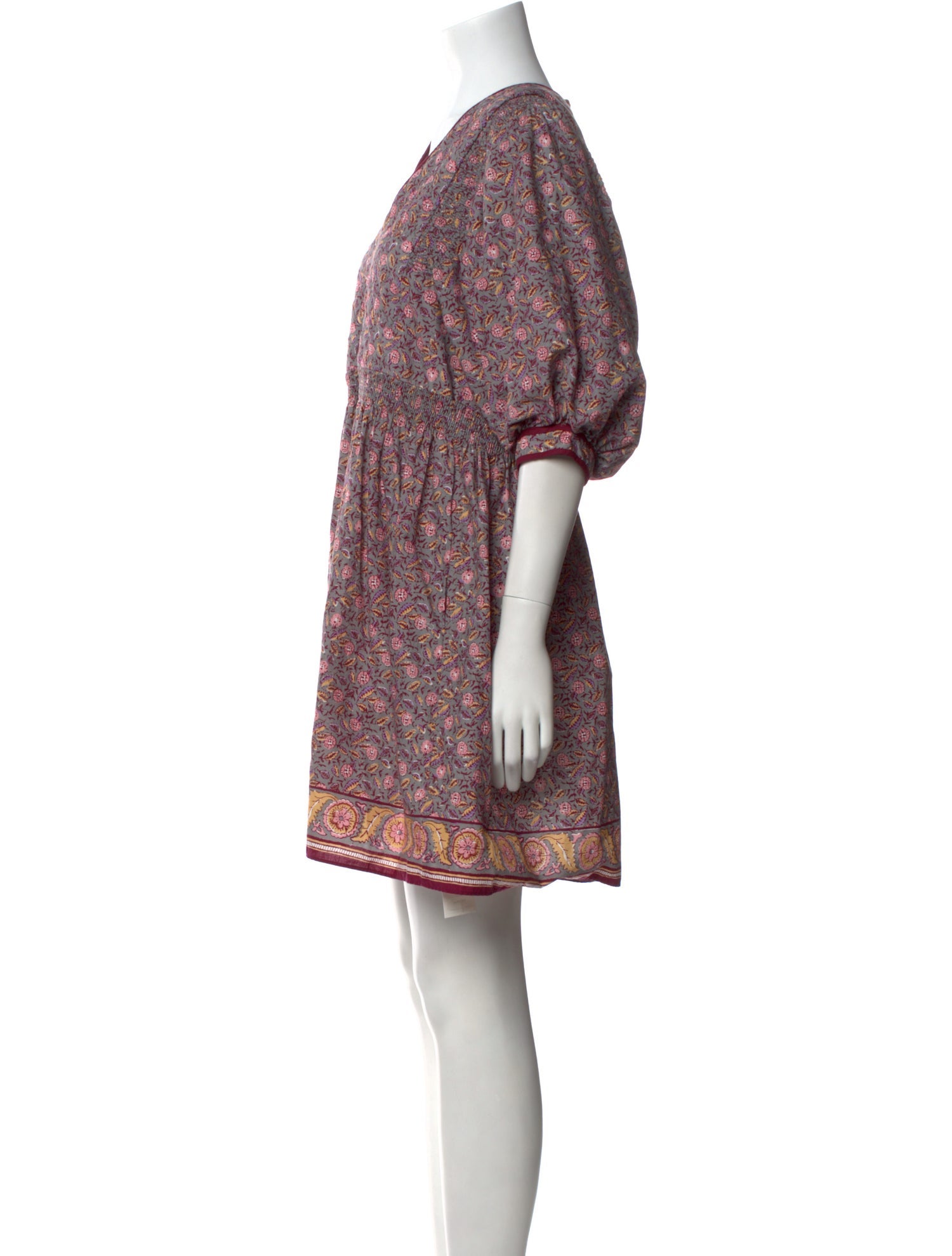 Hunter Bell Floral Print Mini Dress