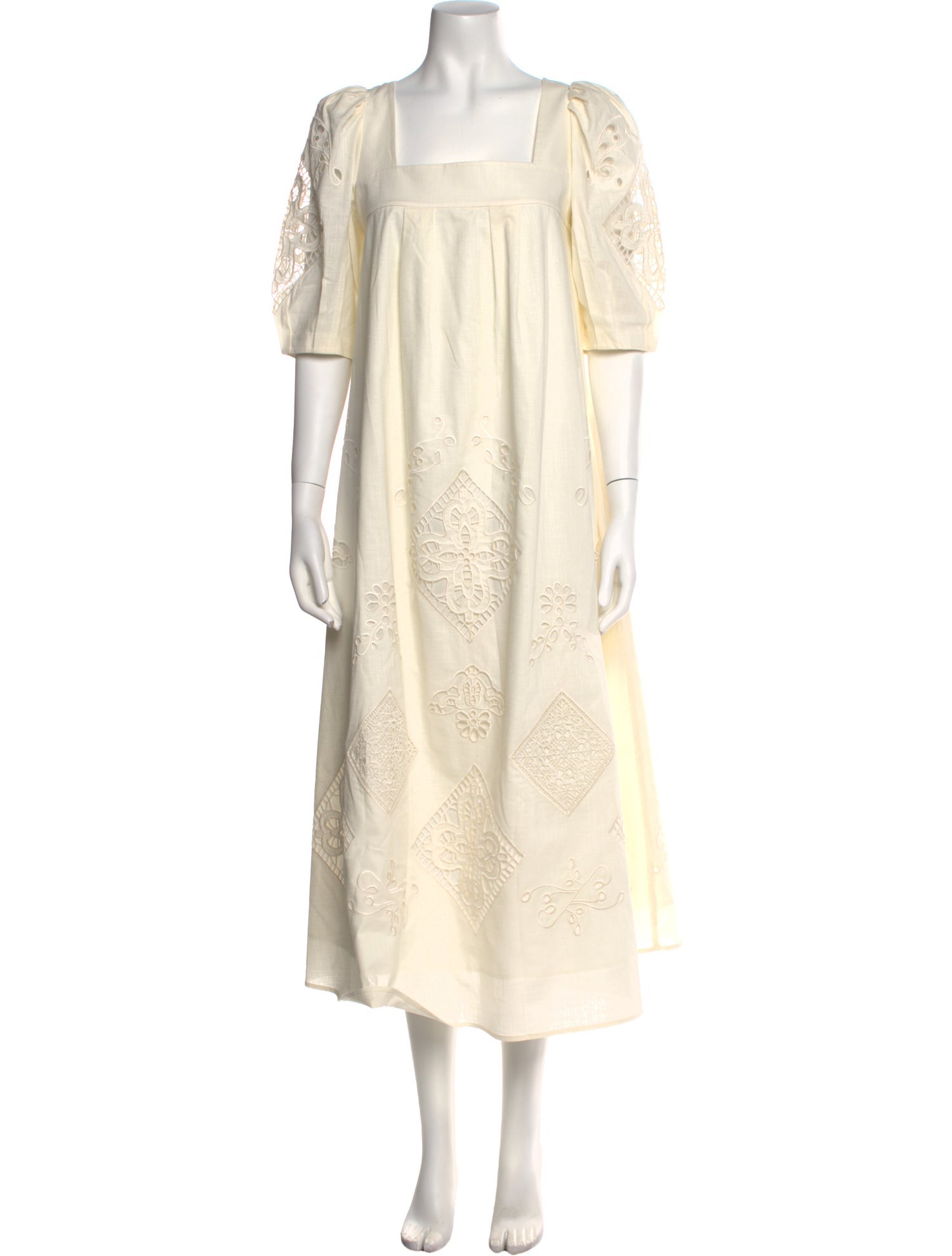 Hunter Bell Square Neckline Long Dress