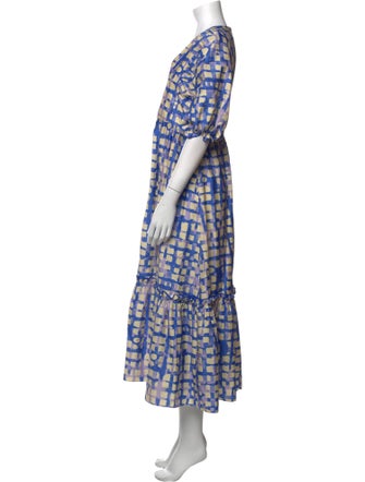Hunter Bell Printed Long Dress
