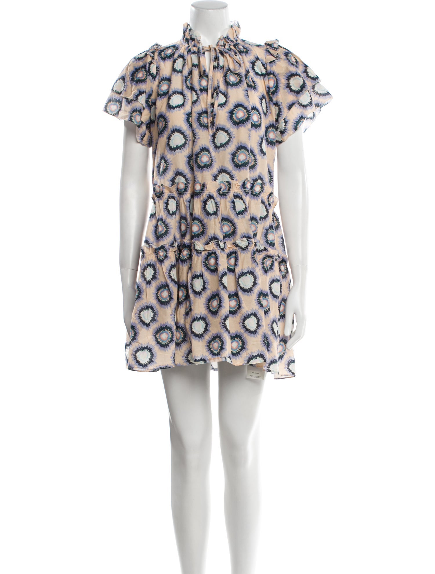 Hunter Bell Floral Print Mini Dress