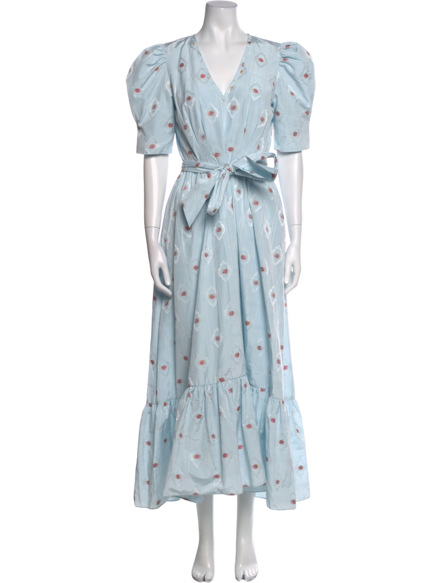 Hunter Bell Printed Long Dress