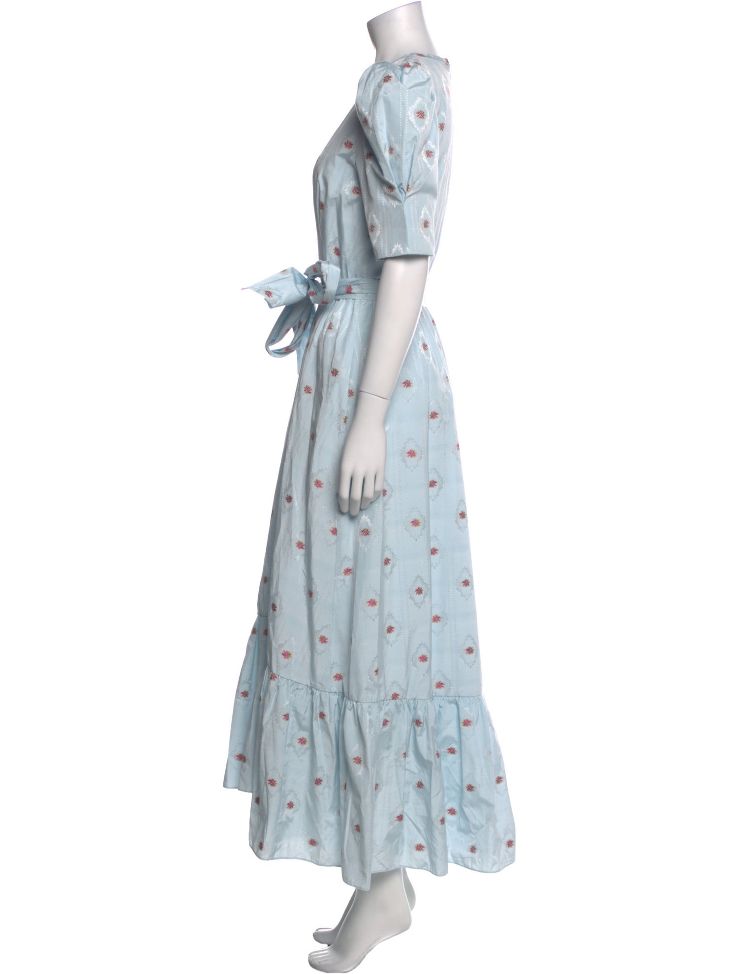 Hunter Bell Printed Long Dress