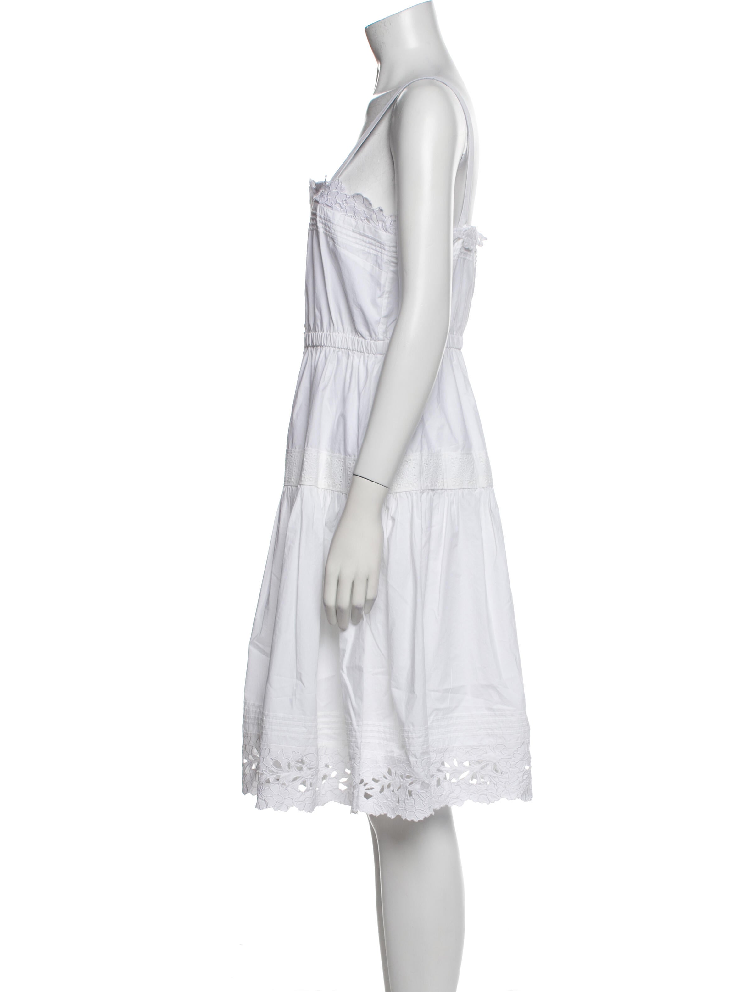 Hunter Bell Square Neckline Mini Dress