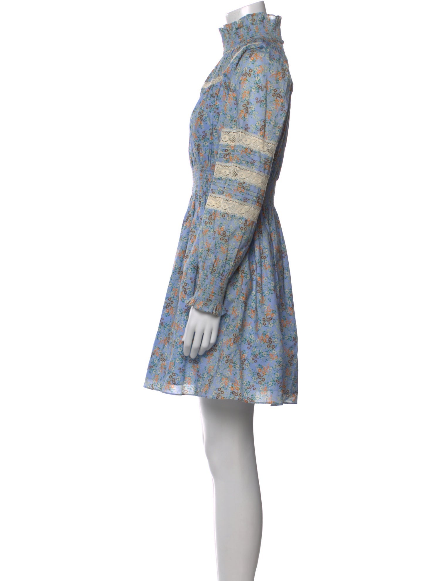 Hunter Bell Floral Print Mini Dress w/ Tags