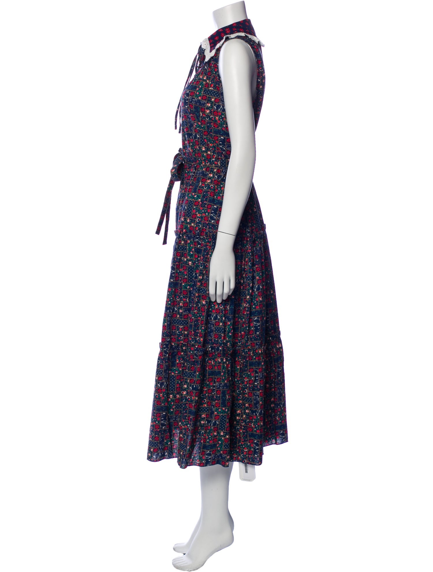Hunter Bell Printed Long Dress
