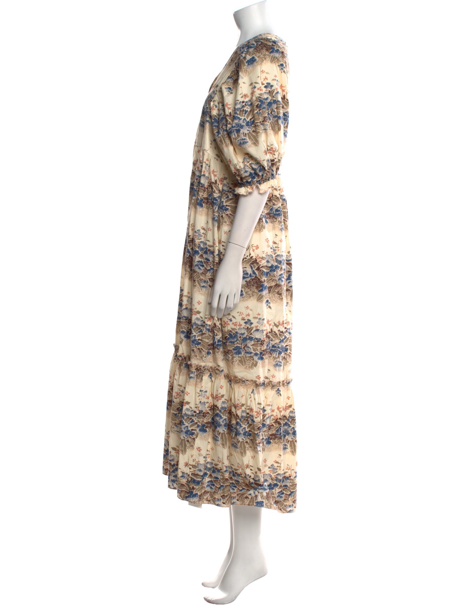 Hunter Bell Printed Long Dress