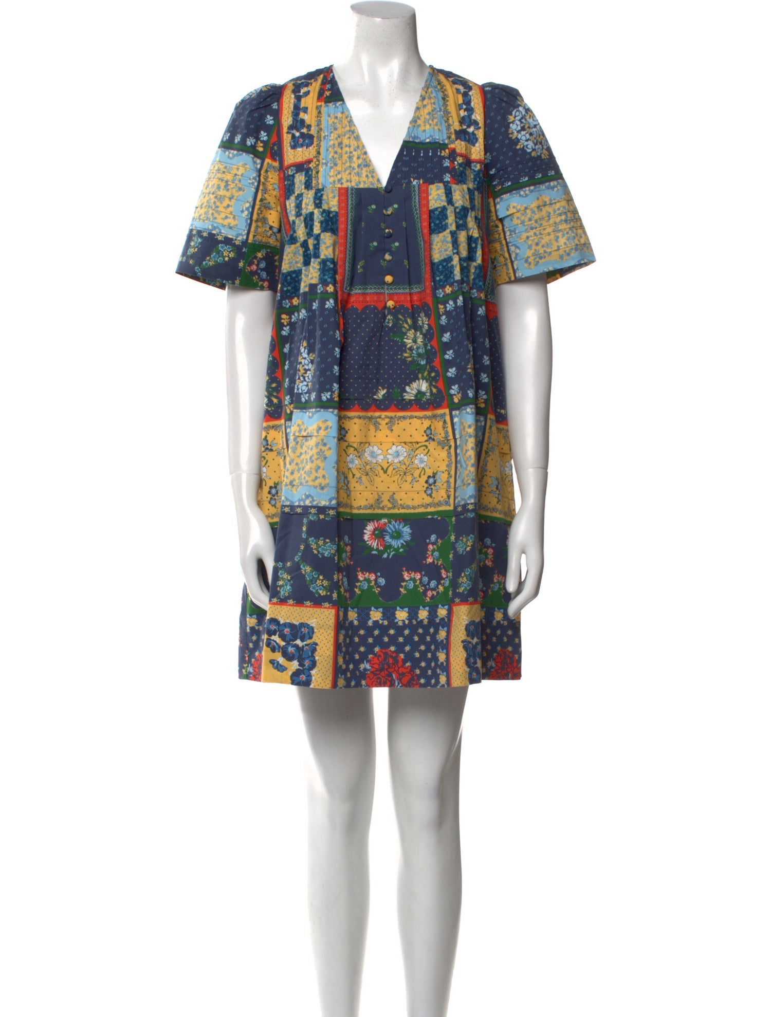 Hunter Bell Printed Mini Dress