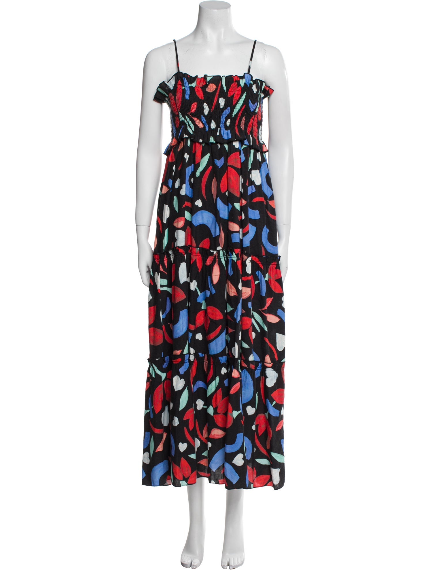 Hunter Bell Printed Long Dress