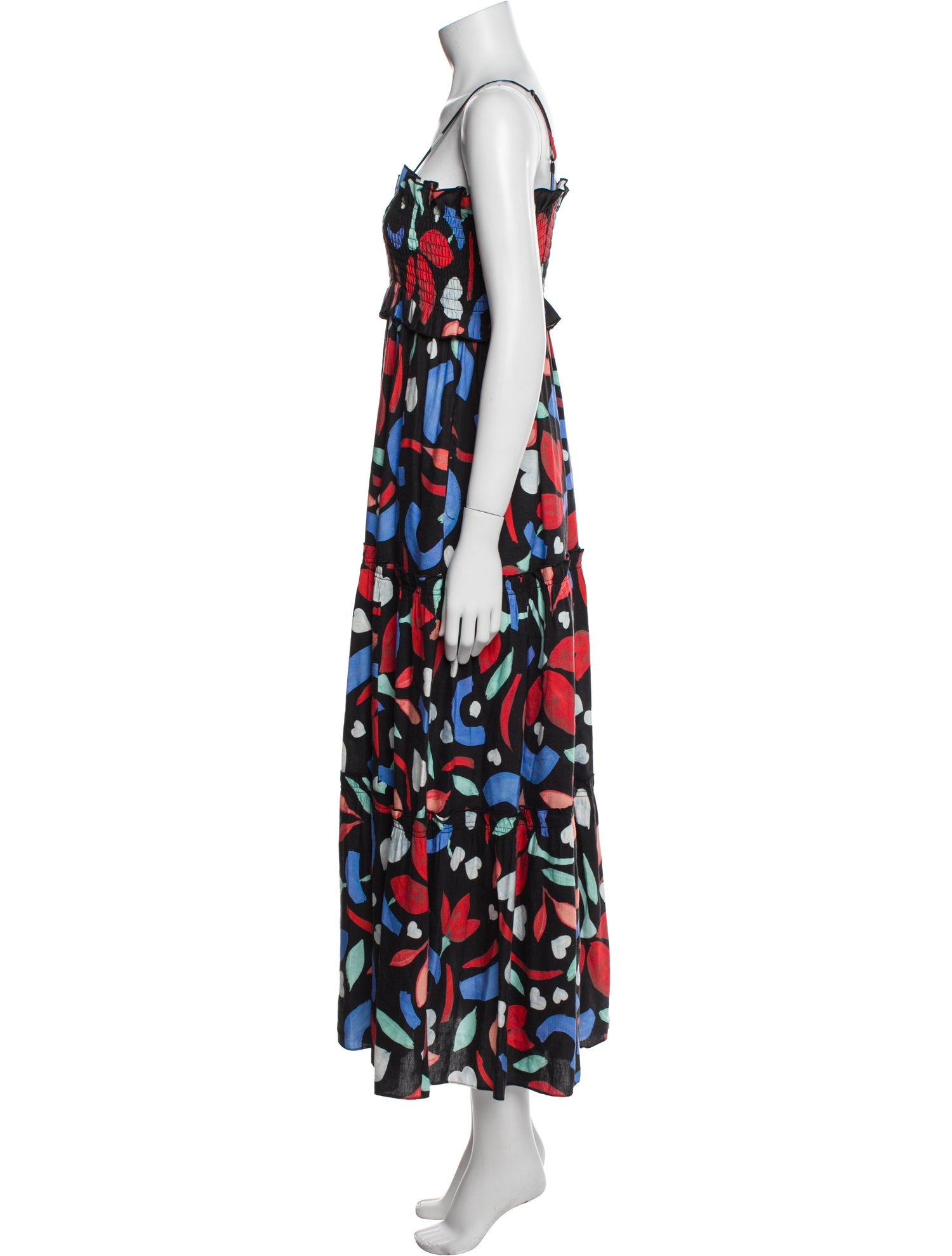 Hunter Bell Printed Long Dress