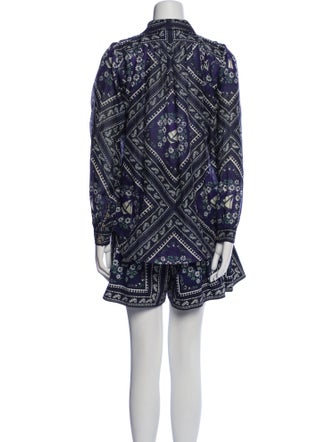 Hunter Bell Paisley Print Skirt Set