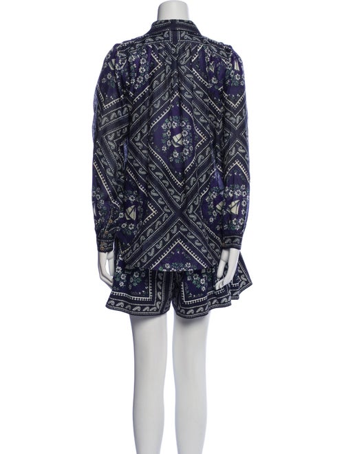 Hunter Bell Paisley Print Skirt Set