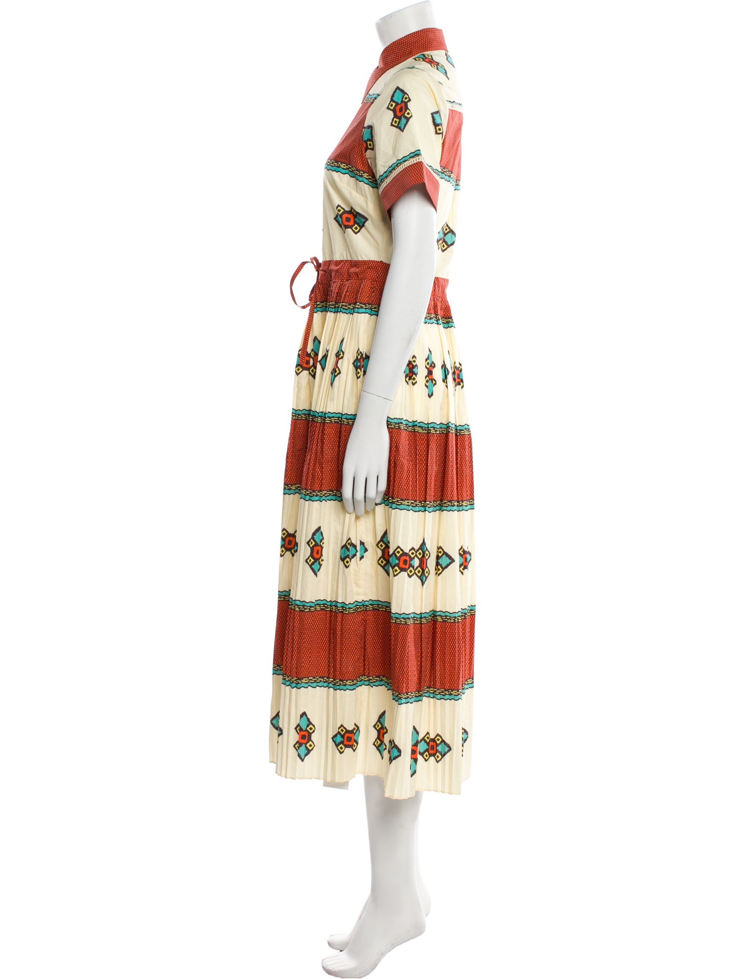 Hunter Bell Printed Long Dress