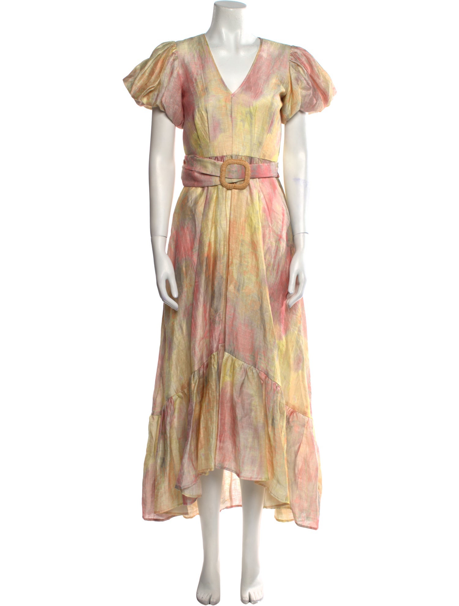 Hunter Bell Linen Long Dress