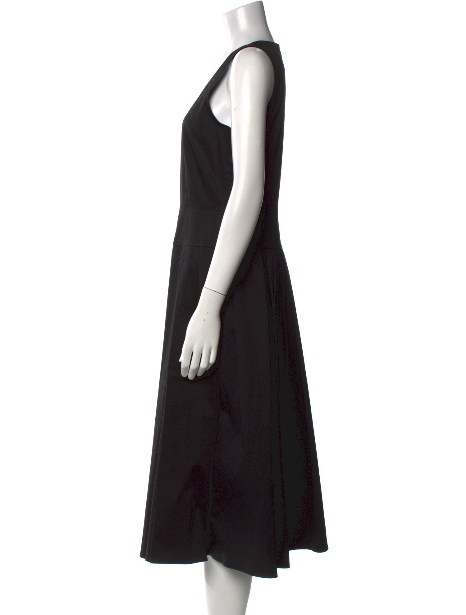 Hunter Bell Scoop Neck Midi Length Dress