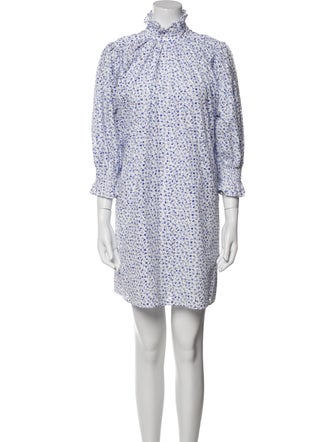 Hunter Bell Printed Mini Dress