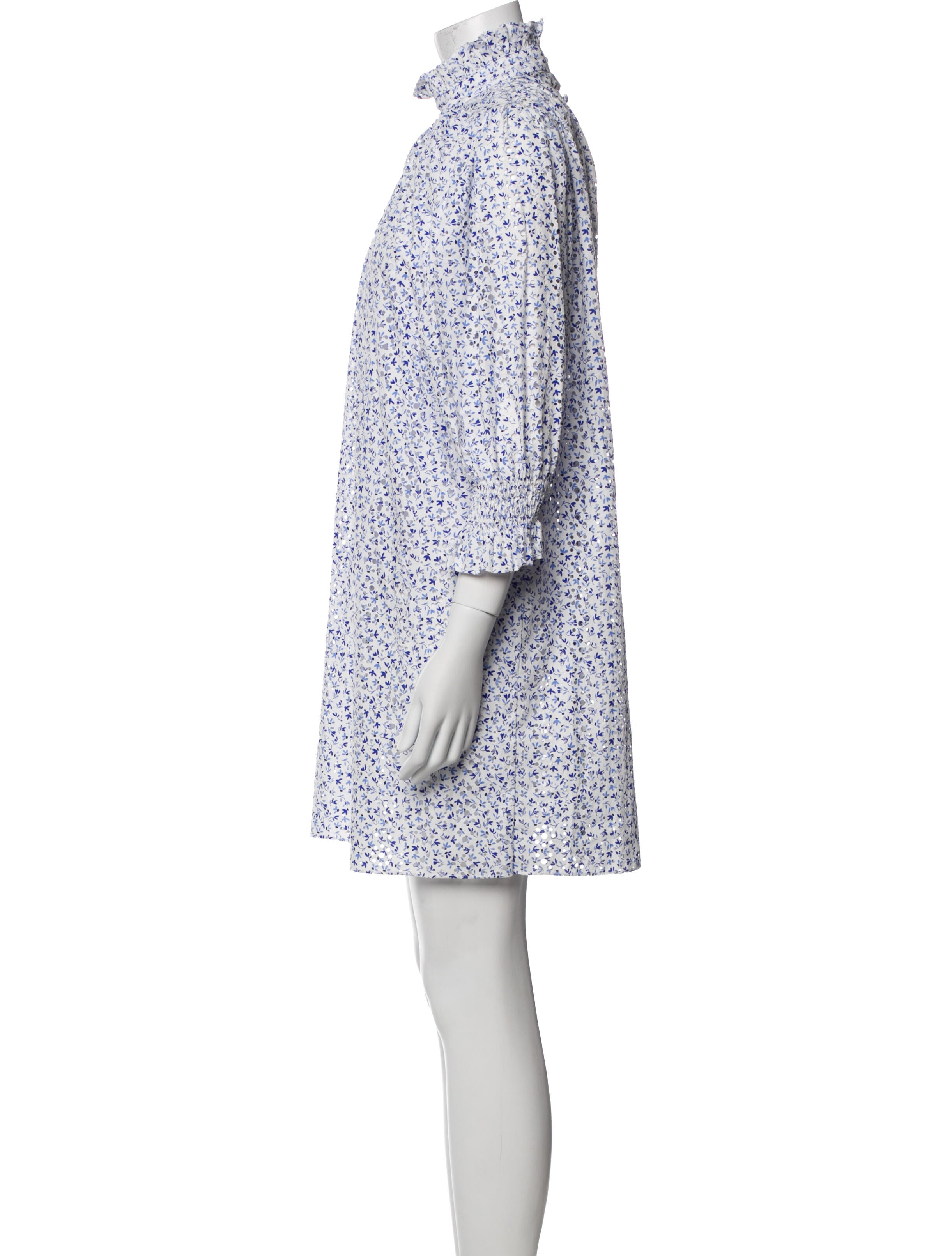 Hunter Bell Printed Mini Dress