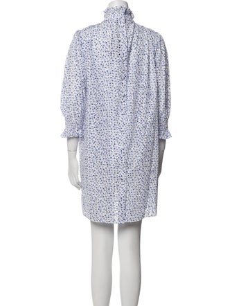 Hunter Bell Printed Mini Dress