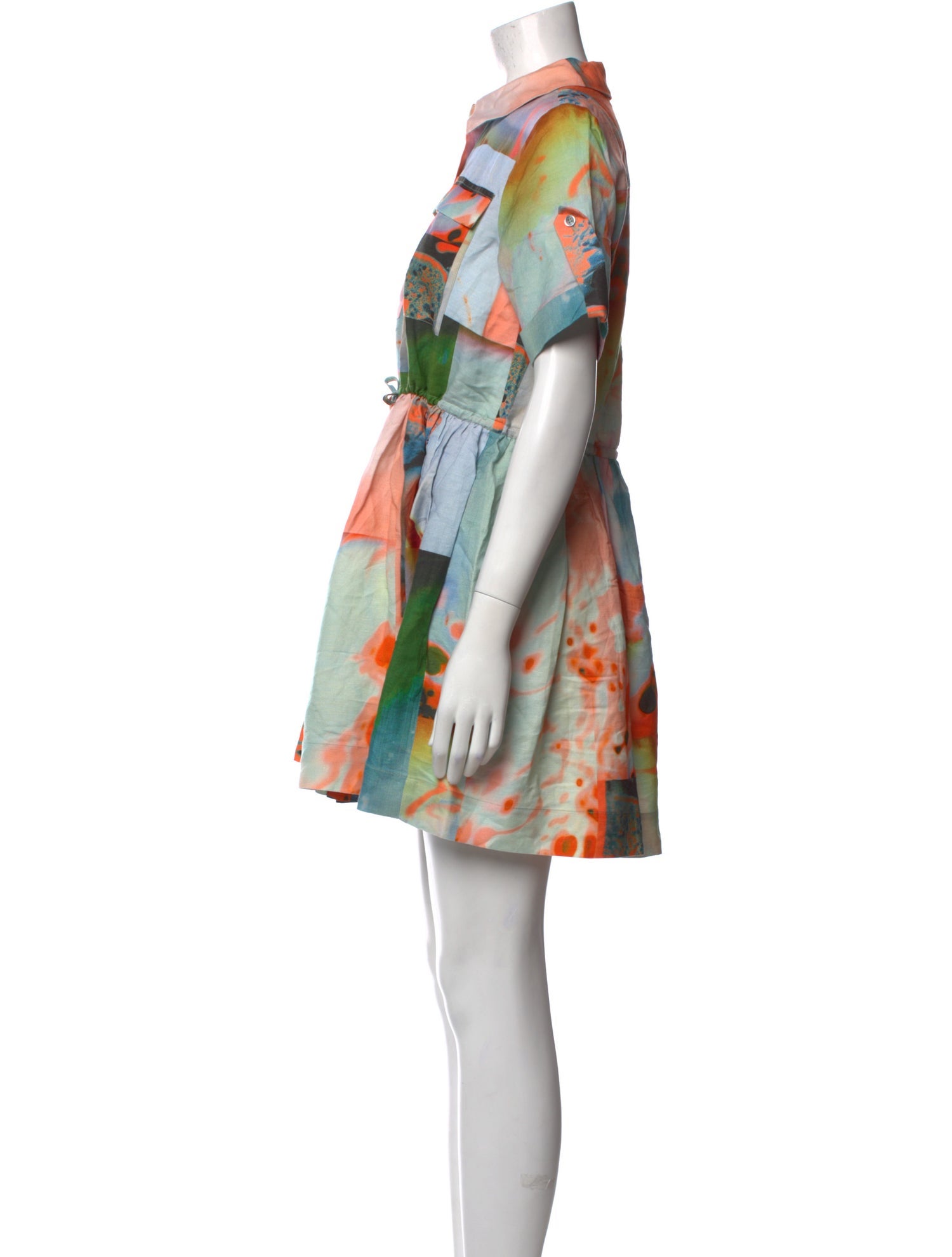 Hunter Bell Printed Mini Dress w/ Tags