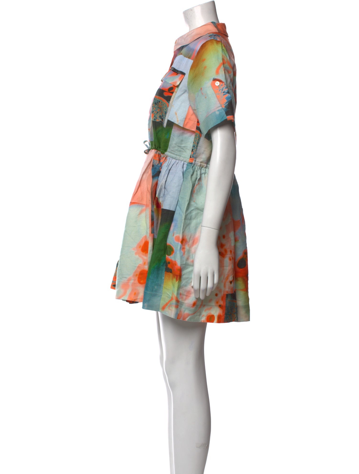 Hunter Bell Printed Mini Dress w/ Tags