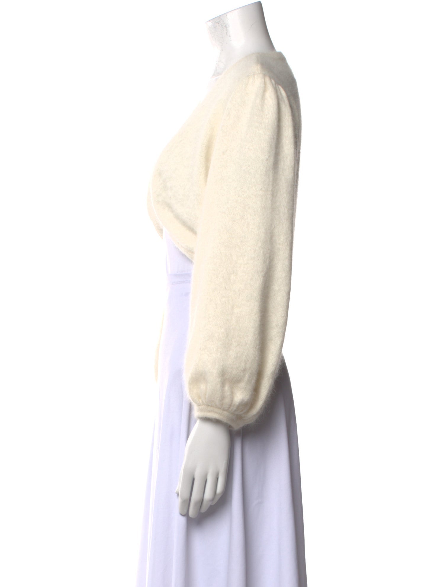 Hunter Bell Angora Open Front Sweater