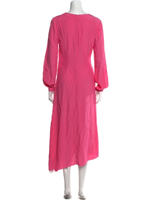 Hunter Bell Crew Neck Long Dress