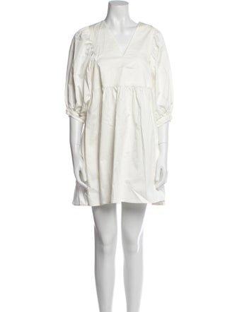 Hunter Bell V-Neck Mini Dress