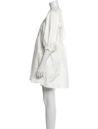 Hunter Bell V-Neck Mini Dress