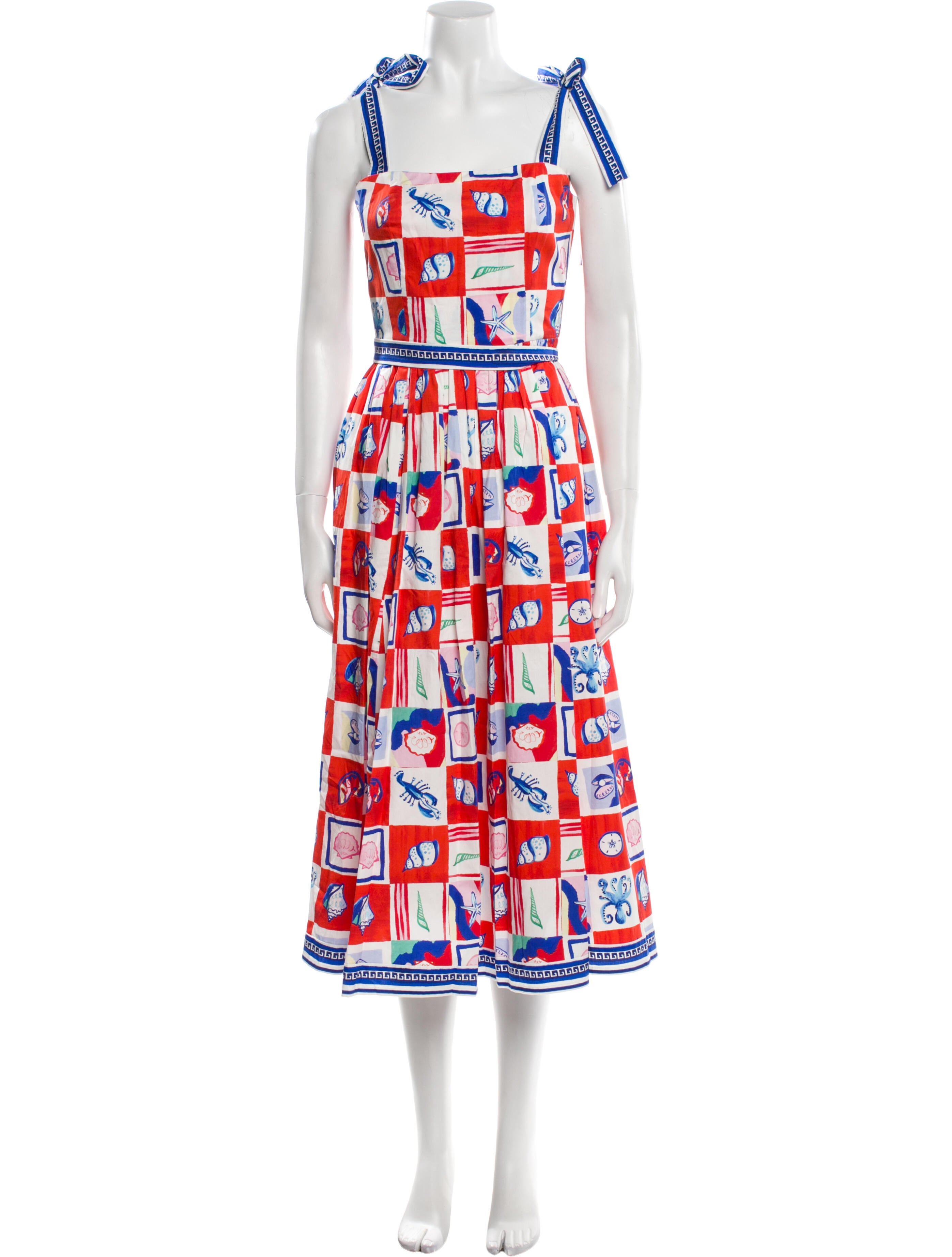 Hunter Bell Printed Long Dress