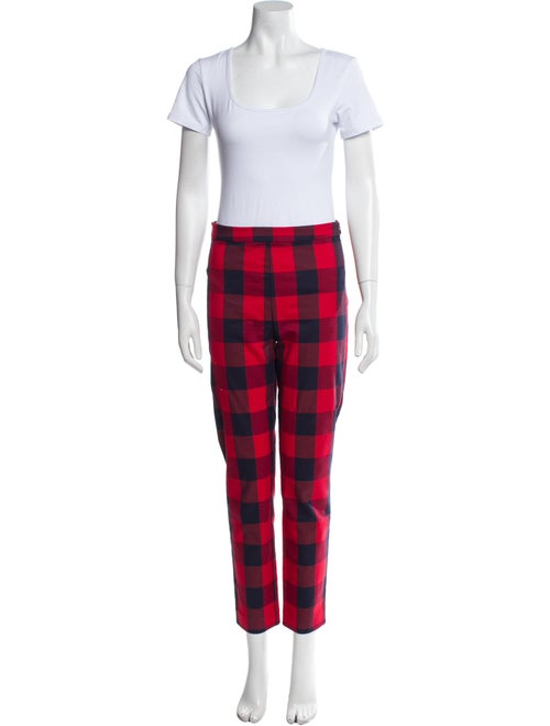 Hunter Bell Plaid Print Pant Set
