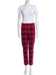 Hunter Bell Plaid Print Pant Set