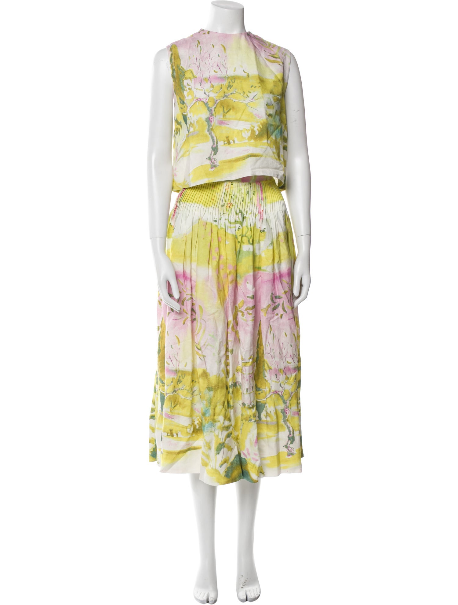 Hunter Bell Floral Print Skirt Set