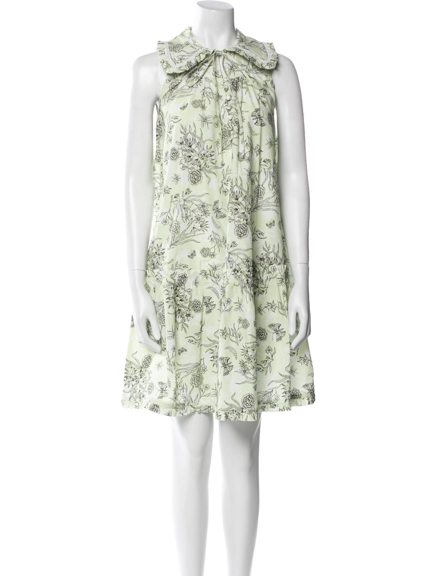 Hunter Bell Floral Print Knee-Length Dress
