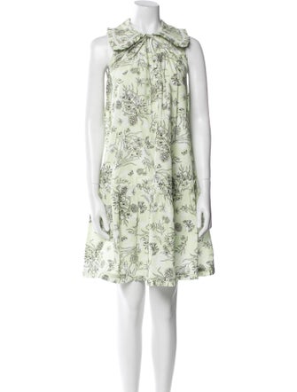 Hunter Bell Floral Print Knee-Length Dress