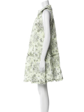 Hunter Bell Floral Print Knee-Length Dress