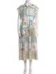 Hunter Bell Floral Print Long Dress